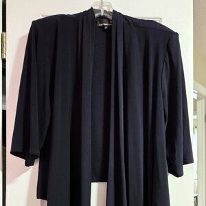 Navy Blue Laura Plus Jacket/Bolero